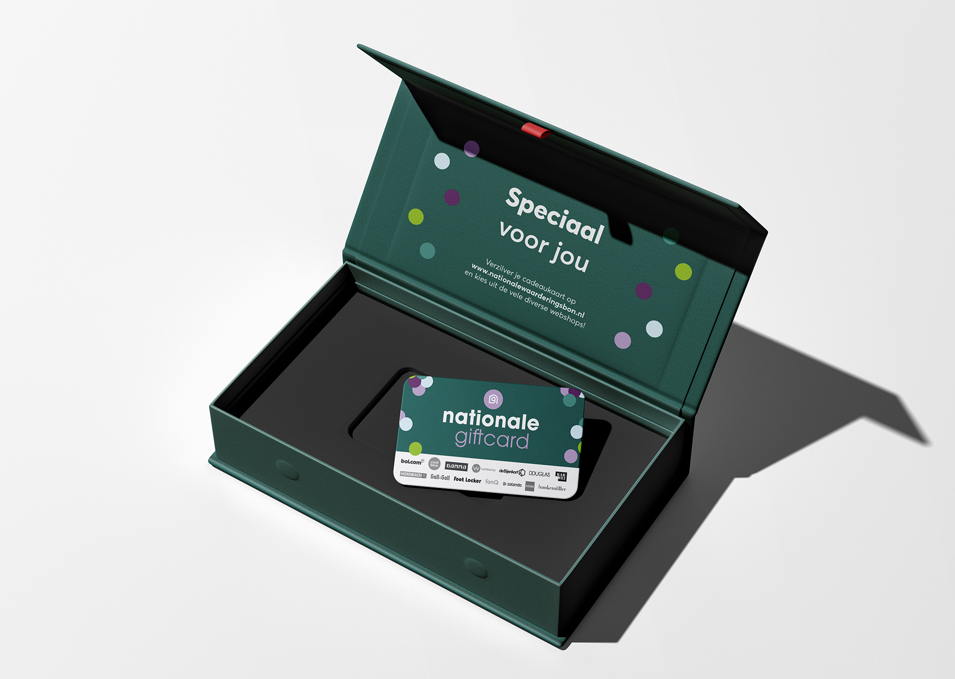 Nationale giftcard doosje