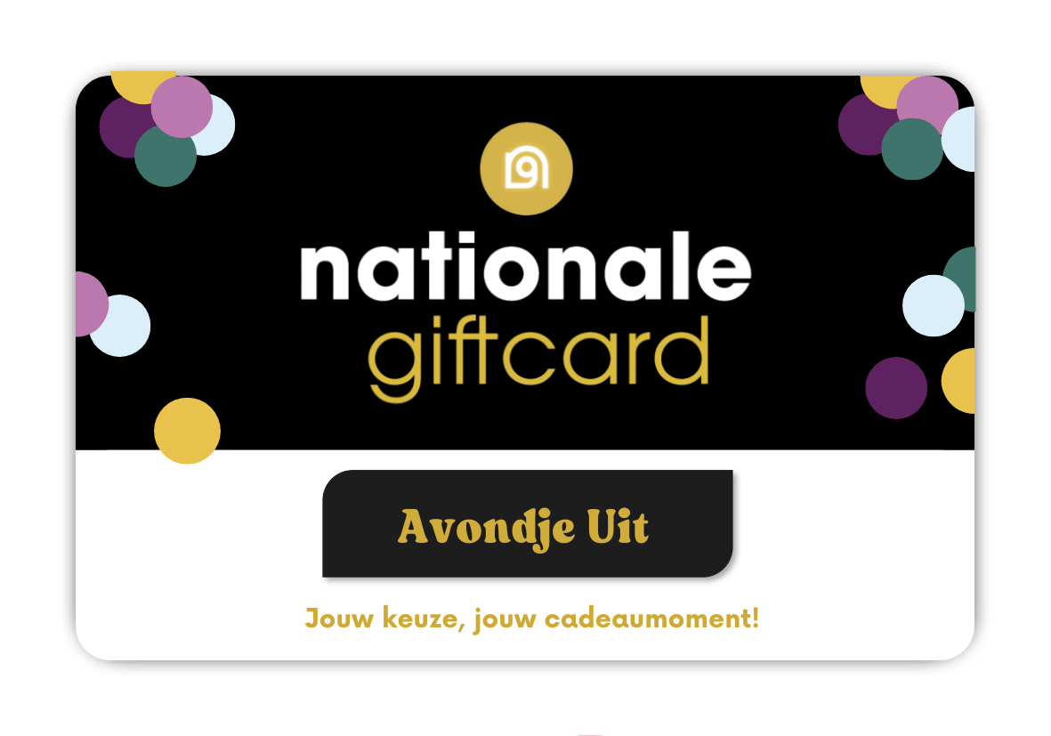 Nationale giftcard een avondje uit